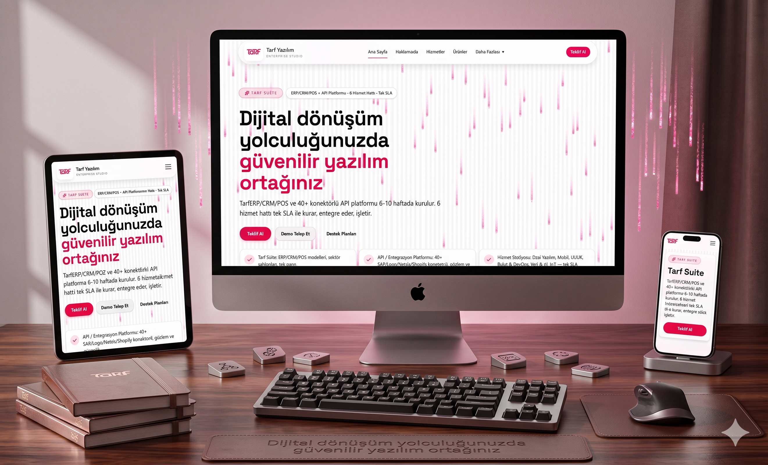 Tarf Yazılım — Web Ürün ve SaaS Destek Ekosistemi